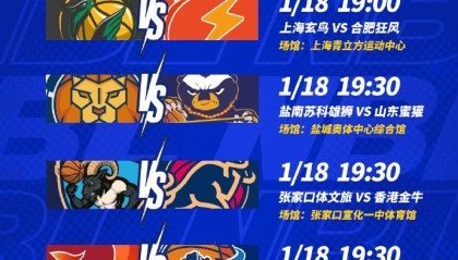 kaiyun.com-NBL常规赛第十一轮将于1月17日-1月19日进行！